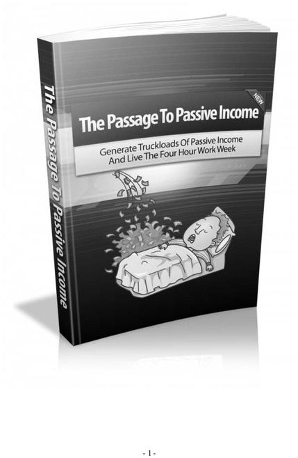 Product picture Passive Income 
