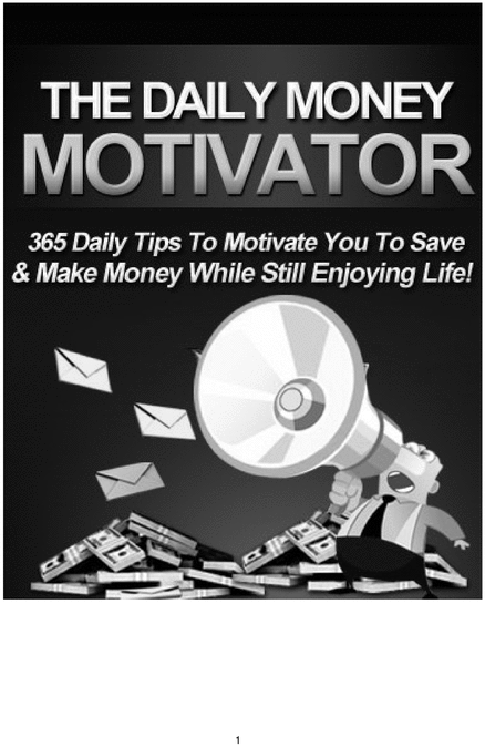 Product picture The Dailey Money Motivator